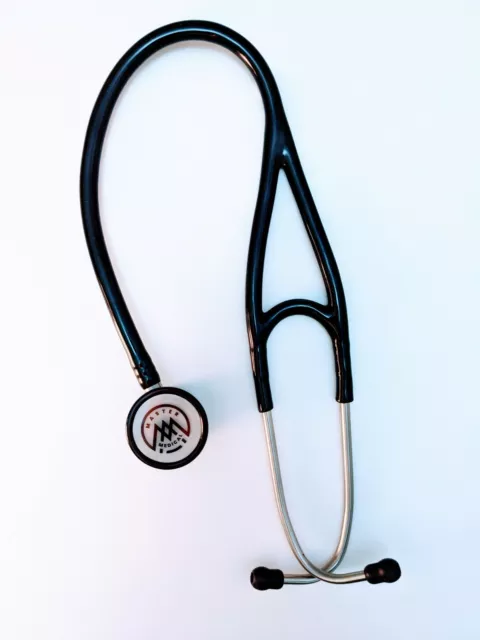 Brand new Master stethoscope for cardiology in black similar to littmann