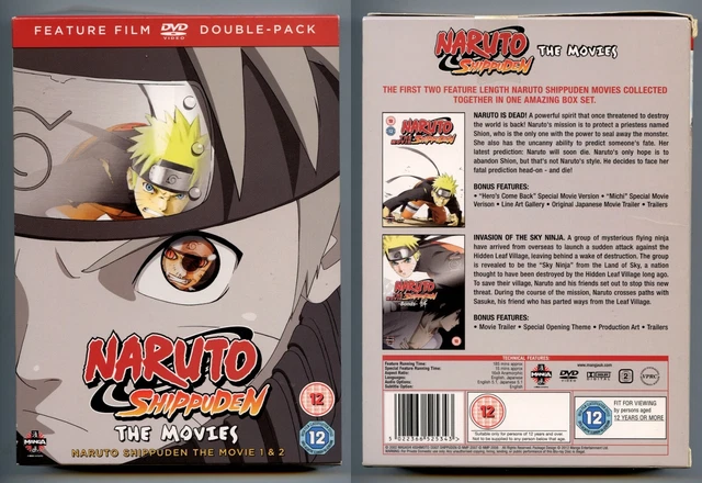 RARE NARUTO SHIPPUDEN Double-Pack The Movies 1 & 2 Boxset 2 Disc EUR 6,75 - PicClick IT RARE NARUTO SHIPPUDEN Double-Pack The Movies 1 & 2 Boxset 2 Disc EUR 6,75 - PicClick IT