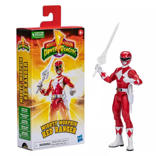 Power Rangers Actionfigur Mighty Morphin Red Ranger 15 cm