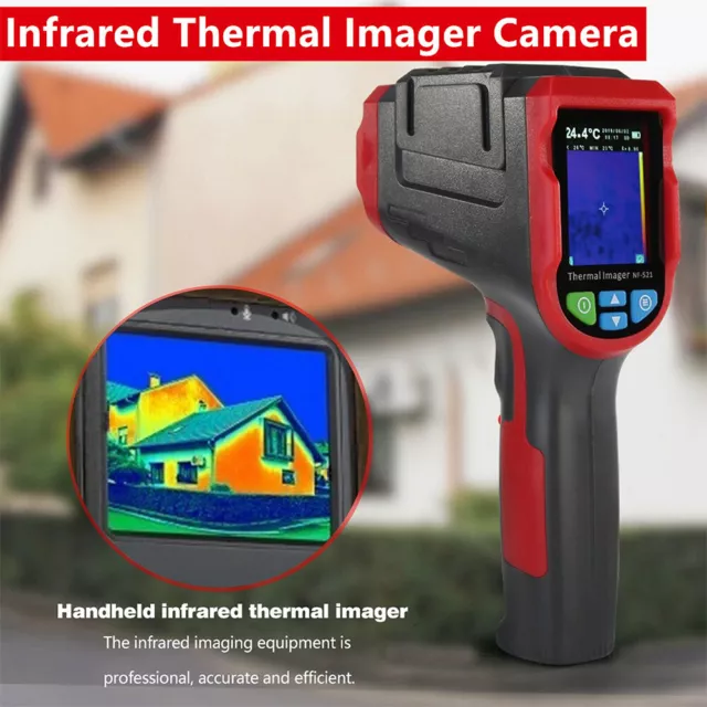 Nf-521 Thermal Imager Camera Infrared Floor Heating Detector Thermometer Imaging