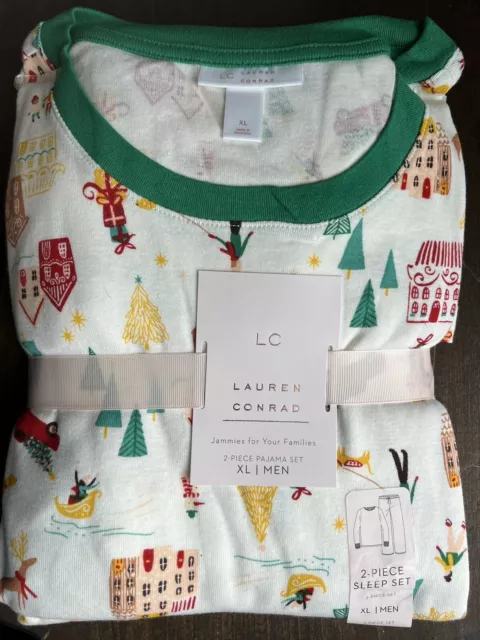LC Lauren Conrad Jammies For Your Families Fairisle Pajamas