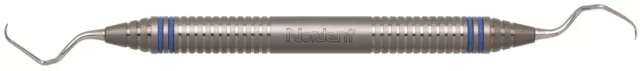 Nordent Xdura, Curette, DE, Gracey #17-18 Long Reach, DuraLite ColorRings  x2