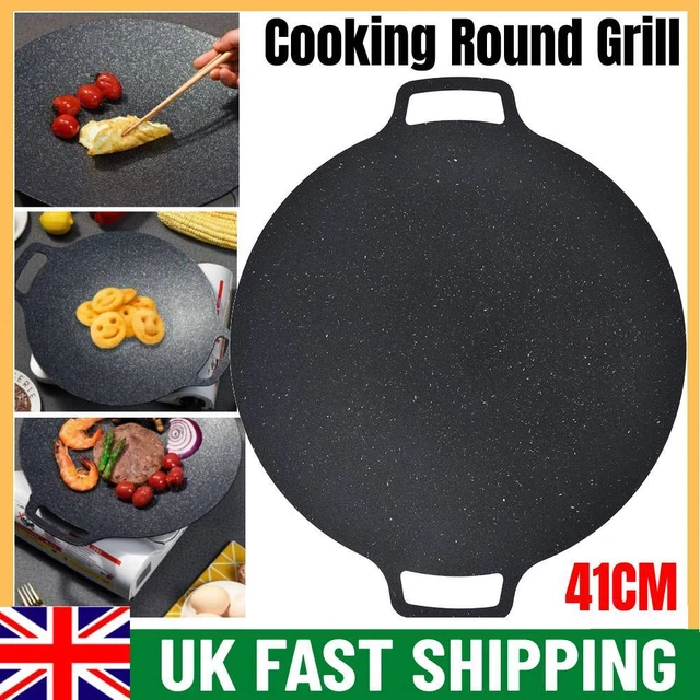 BARBECUE PORTABLE HOT Plate 41CM Korean Nonstick BBQ Grill Pan Stovetop