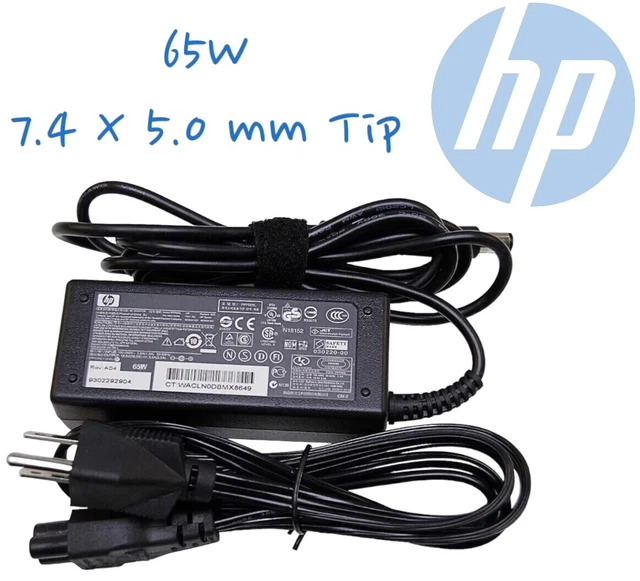 GENUINE HP 2000 Series Notebook Laptop AC Adapter Charger Power Cord