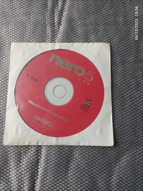 Cd Rom Nero 5 Burning  V 5.0 . Cd Rom Pour Windows Nt Ou 95