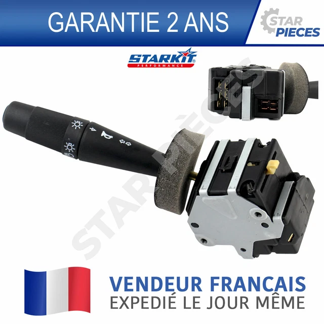 Pièce Auto Commodo Commutateur Colonne Direction Commodo - Compatible Peugeot 205 309, Feux Clignotants Klaxon Pièce Auto Remplacement
