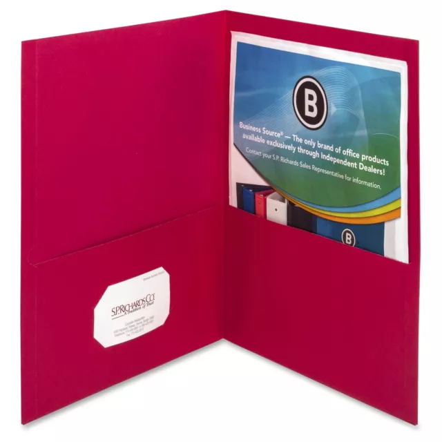 Business Source Double Pocket Portfolio