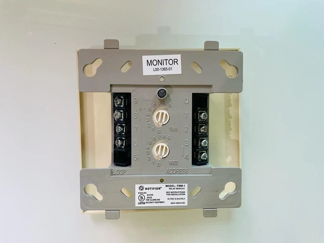 NOTIFIER FMM-1 INTELLIGENT Addressable Monitor Module £49.21 - PicClick UK