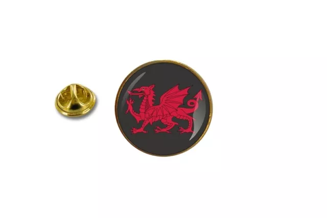 pins pin's badge metal lapel hat button dragon wales flag