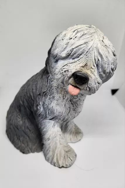 Old English Sheepdog Dog Candle