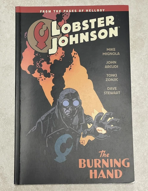 Lobster Johnson: The Burning Hand TPB Dark Horse OOP Hellboy Mignola
