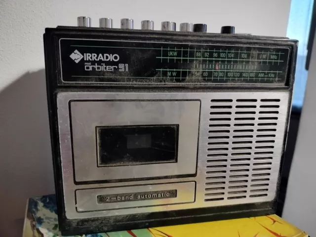 Radio Tape Irradio Mod. Orbiter 91