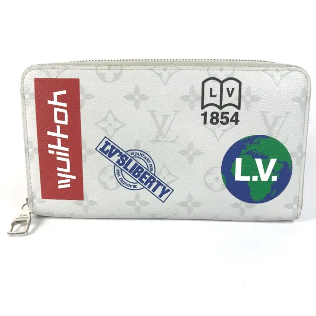 LOUIS VUITTON M67824 Monogram Logo Story Zippy Organizer Zip Around Long Wallet