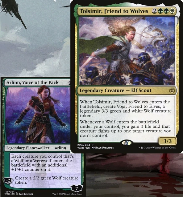 TOLSIMIR, FRIEND TO Wolves WOLF Commander Deck Selesnya Magic MTG  Ready-to-Play $138.99 - PicClick