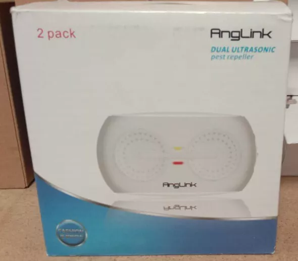 Anglink duel ultrasonic pest repeller (2 Pack)