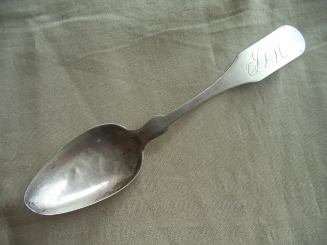 William Hart Coin Silver Spoon Baltimore MD.