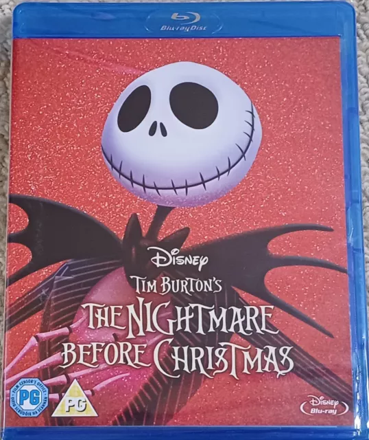 The Nightmare Before Christmas Blu-Ray New & Sealed Disney