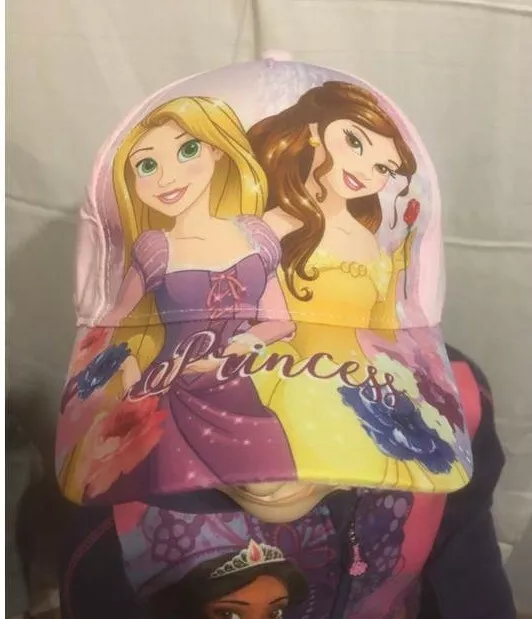 Disney Princess Kinder Cap / Kappe Rapunzel & Belle - 52 cm oder 54 cm
