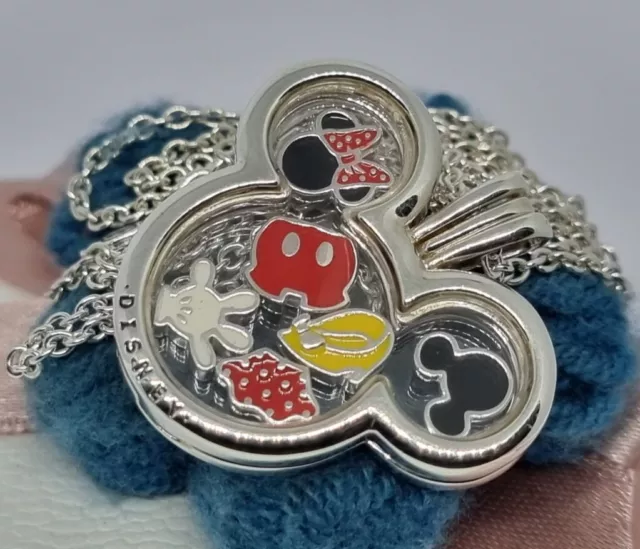 New Sterling Silver Disney Park Exclusive, Classic Mickey Pendant Charm for Pandora  Bracelet 397394EN06 W/box - Etsy