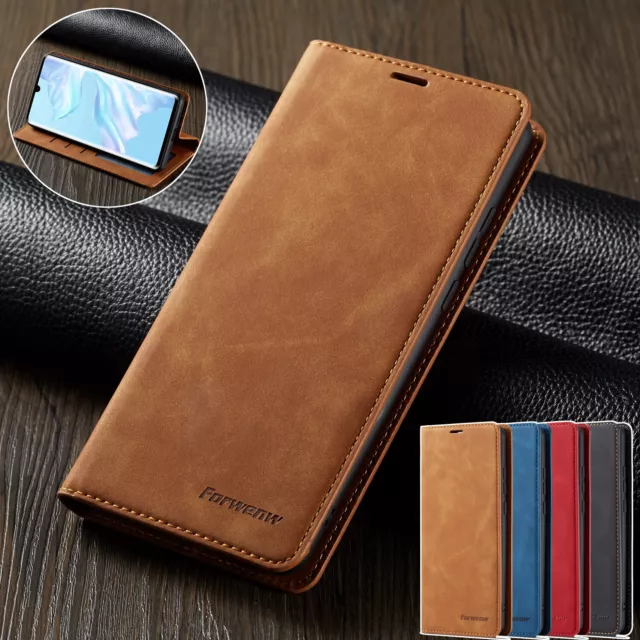 Luxury Leather Wallet Flip Case Cover For Huawei P30 Pro P30 Lite P20 Pro P20