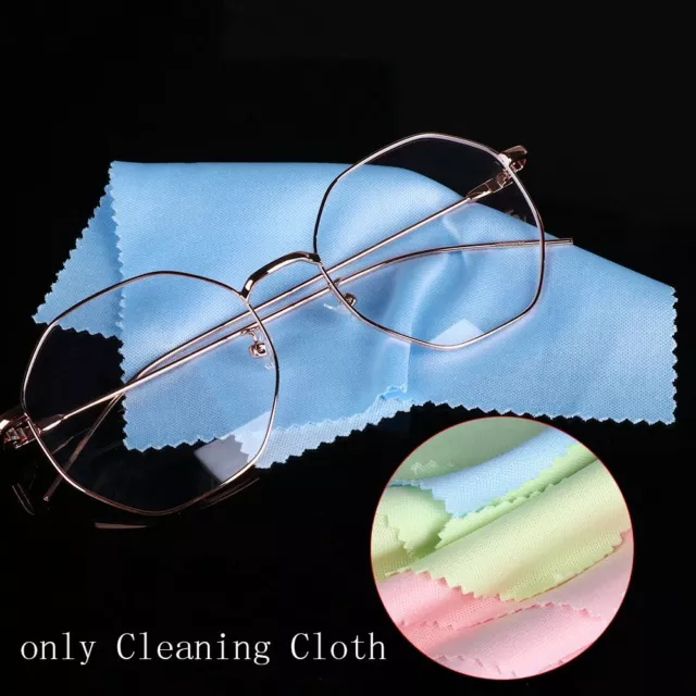 nettoyeur de lentille. lunettes des lingettes chiffons la fibre de microfibre