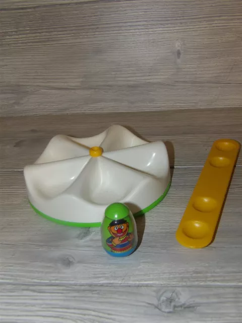 Vintage Hasbro Playskool Weebles Ernie, Merry Go Round, Teeter Totter Retro