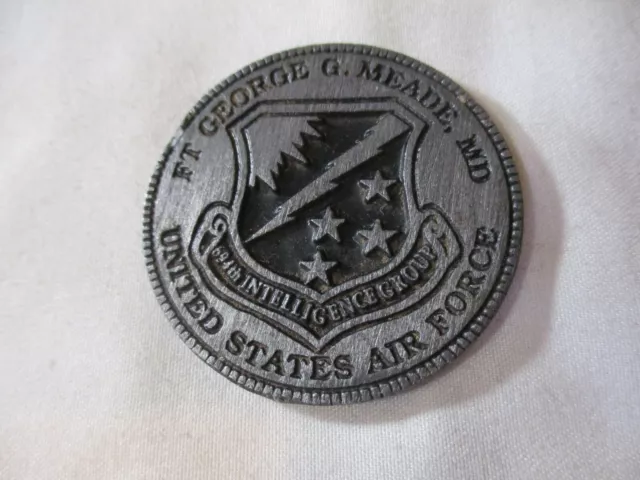 US Air Force 694th Intelligence Group Ft Meade NSA Headquarters Challenge Coin