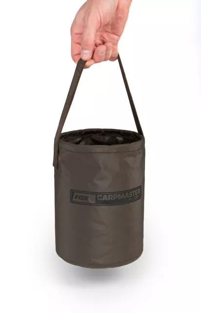 Fox Carpmaster Water Bucket 4.5L - Carp Fishing Collapsible Water Bucket NEW