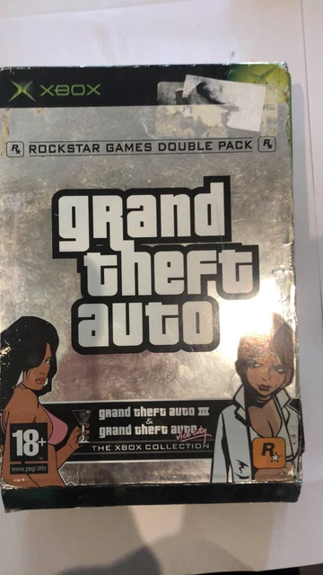 GTA Double Pack : III + Vice City Pour PC - Version Française Complète, Très Bon état