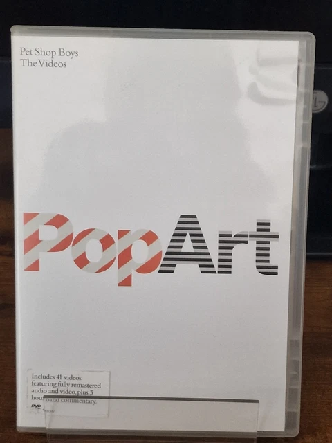 PET SHOP BOYS Pop Art The Videos DVD 2003 £7.95 - PicClick UK