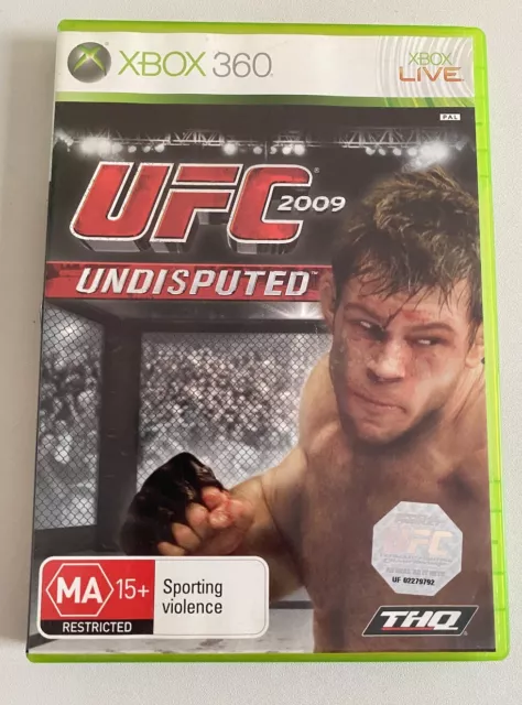 UFC 2009 Undisputed -  Microsoft  XBOX 360 - Complete With Manual. Pal