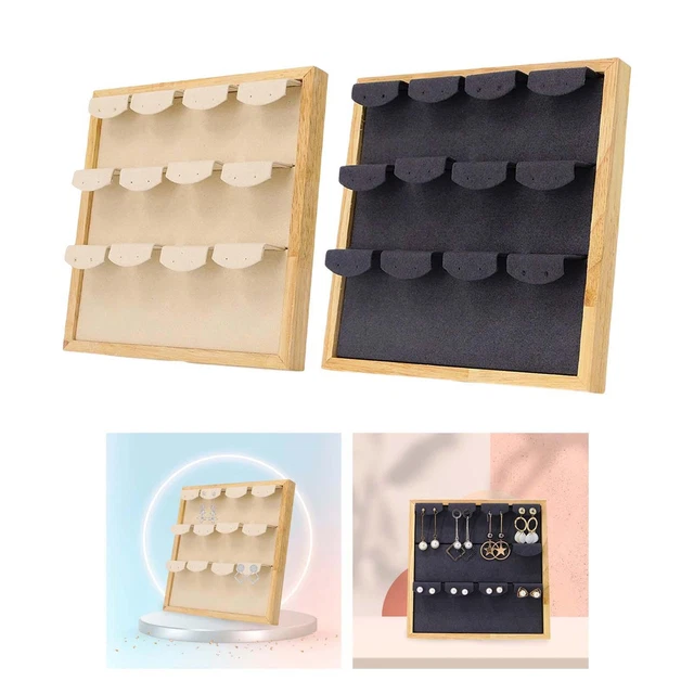 ORGANISATEUR DE BIJOUX de support d'affichage de boucle d'oreille pour ...
