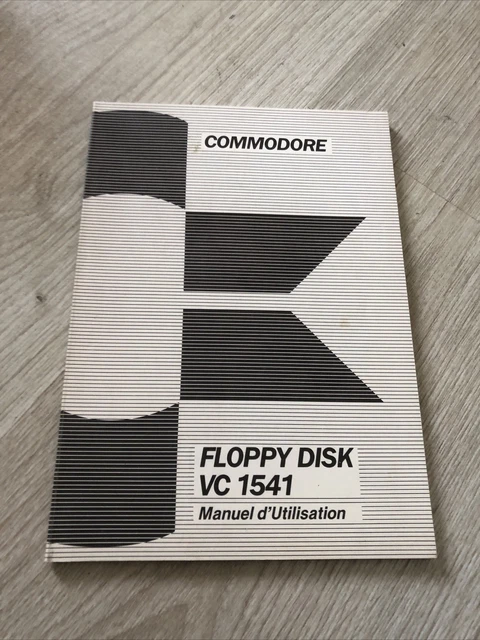Notice Manuel Floppy Disk Vc 1541 Commodore