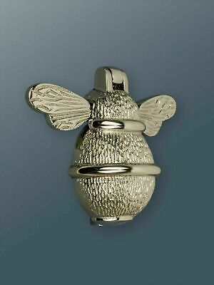 BUMBLE BEE DOOR KNOCKER, SOLID BRASS MATERIAL, VARIOUS FINISH Nickel Plated Gift 3
