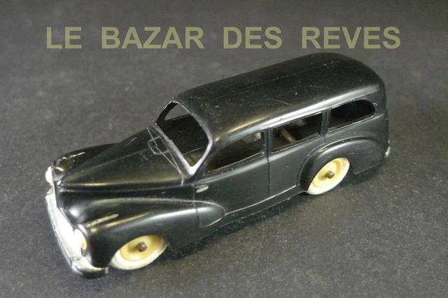 Miniature Minialuxe Peugeot 203 Commerciale à Friction - Boîte D'origine - Rare