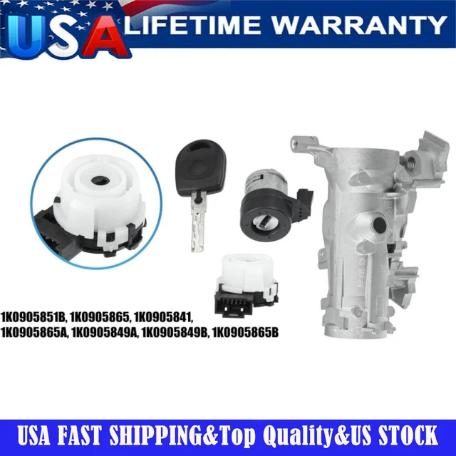 IGNITION STARTER SWITCH Steering Lock Housing for VW Golf Jetta Rabbit