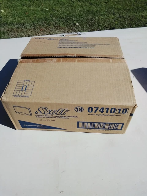 Lot Of 3000 Kimberly-Clark Scott Personal Seats 0741010