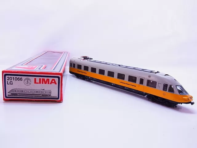 Lima H0 201066 LG tren eléctrico BR 403 Lufthansa Airport Express maniquí embalaje original #12246