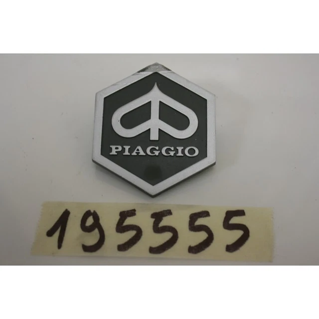 Targhetta Anteriore Scudo Stemma Logo Esagono Piaggio Per Vespa Px 125 - Foto 8