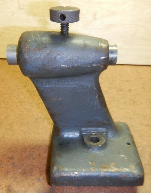 Older Tailstock Casting Bench Center Or Tool Maker Cutter Grinder Sharpener