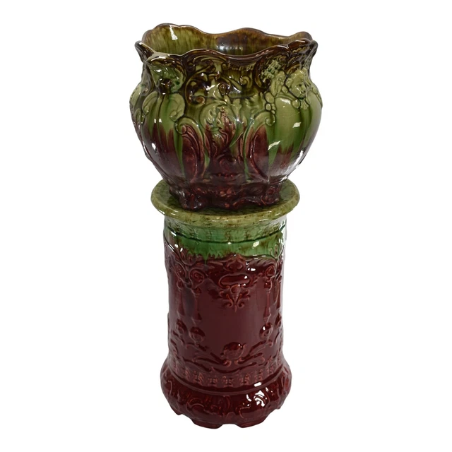 Weller Pottery Jardiniere Pedestal FOR SALE! - PicClick
