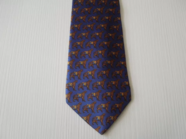 Trussardi Collection Silk Tie Seta Cravatta Made In Italy 1989