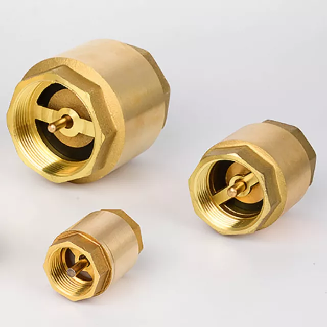 Brass Spring Check Valves : Non-Return Valves : Sizes 1/2" To 2" BSP