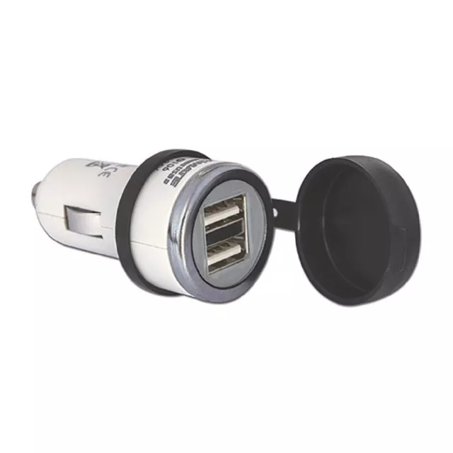 Tecmate Presa 106 Usb per Accendisigari(2 Uscite