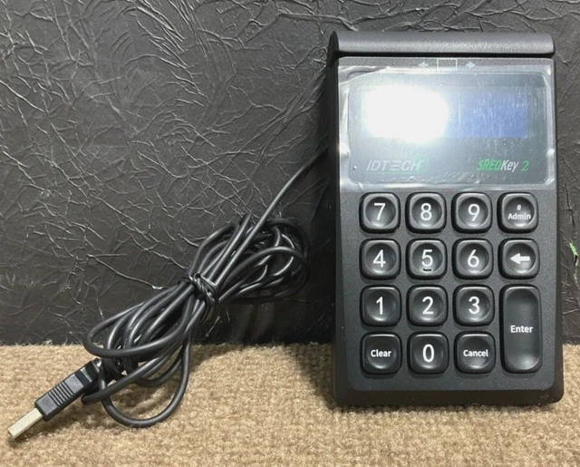 ID Tech SREDKey 2 Encrypted Keypad with MSR (IDSK2-535E) ✅❤️️✅❤️️✅❤️️✅