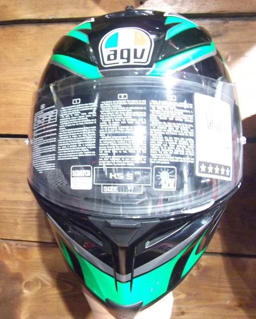 AGV K5 S HURRICANE 2.0 Casco viso intero sportivo motociclistico