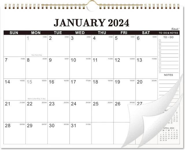 2024 CALNEDAR Calendar 2024 Jan. 2024 Dec. 2024 12 Months Wall