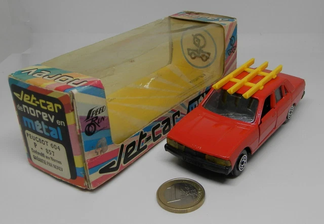 Les Miniatures de Norev n°221 Peugeot 604 - Collection