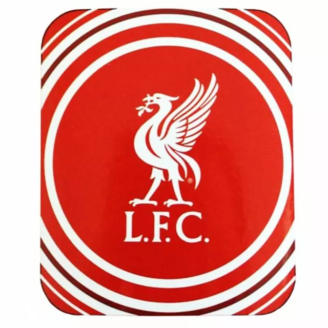 Liverpool FC Impulsion Couverture Polaire Doux Anglais Football Club