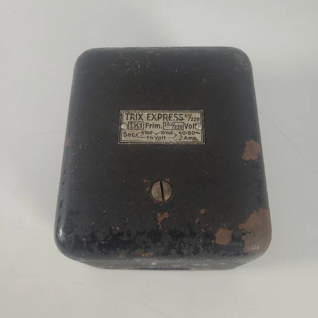 TRIX EXPRESS TK1 Model Railway Transformer UNTESTED Vintage EUR 18,42 ...